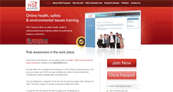 Desktop Screenshot of hsepassport.com